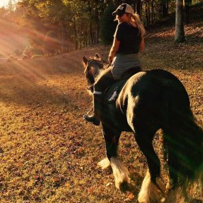 Listen to Miranda Lambert’s Free-Spirited New Song, “Highway Vagabond”—as an Added Bonus Miranda Rides a Horse